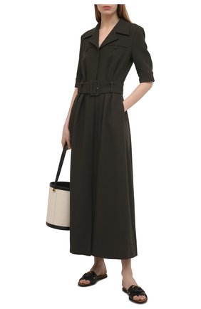 Женские кожаные шлепанцы hana SEE BY CHLOÉ черного цвета по цене 24350 руб., арт. SB33050A/12001 | Фото 2 Женские кожаные шлепанцы hana SEE BY CHLOÉ черного цвета, арт. SB33050A/12001 | Фото 2