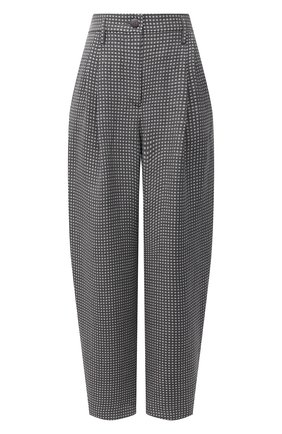 Женские брюки из льна и шелка GIORGIO ARMANI серого цвета по цене 99500 руб., арт. 1SHPP0H1/T029K | Фото 1 Женские брюки из льна и шелка GIORGIO ARMANI серого цвета, арт. 1SHPP0H1/T029K | Фото 1