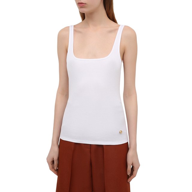 фото Хлопковая майка balmain