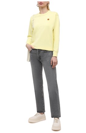 Женские джинсы MOUSSY серого цвета по цене 29950 руб., арт. 025ESC11-1220 | Фото 2 Женские джинсы MOUSSY серого цвета, арт. 025ESC11-1220 | Фото 2