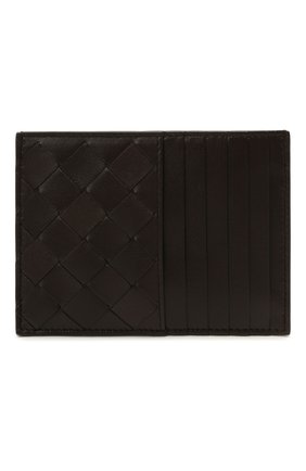 Женский кожаный футляр для кредитных карт BOTTEGA VENETA темно-коричневого цвета по цене 29800 руб., арт. 635043/VCPP3 | Фото 1 Женский кожаный футляр для кредитных карт BOTTEGA VENETA темно-коричневого цвета, арт. 635043/VCPP3 | Фото 1