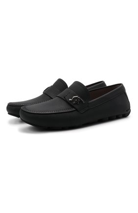 Мужские кожаные мокасины SALVATORE FERRAGAMO черного цвета по цене 51000 руб., арт. Z-07365473E | Фото 1 Мужские кожаные мокасины SALVATORE FERRAGAMO черного цвета, арт. Z-07365473E | Фото 1