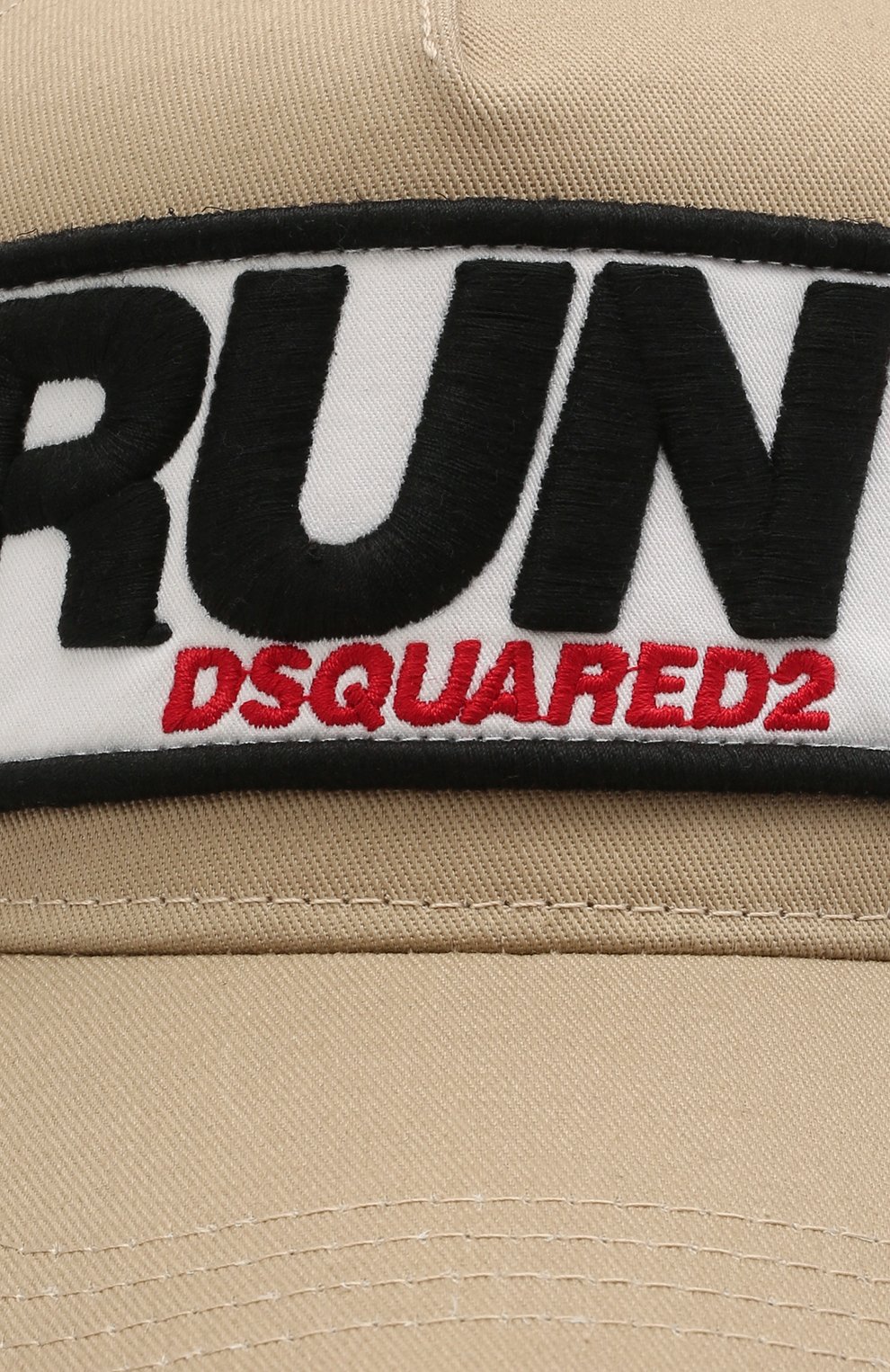 Мужской хлопковая бейсболка DSQUARED2 бежевого цвета по цене 13200 руб., арт. BCM0397 05C00001 | Фото 3 Мужской хлопковая бейсболка DSQUARED2 бежевого цвета, арт. BCM0397 05C00001 | Фото 3