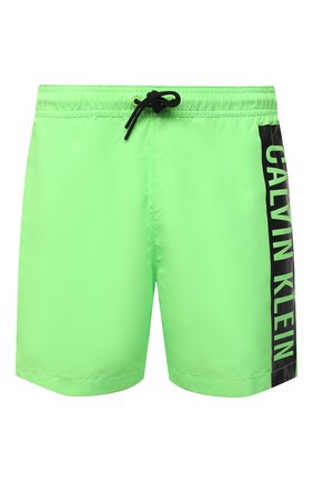 Мужские плавки-шорты CALVIN KLEIN светло-зеленого цвета по цене 7495 руб., арт. KM0KM00542 | Фото 1 Мужские плавки-шорты CALVIN KLEIN светло-зеленого цвета, арт. KM0KM00542 | Фото 1