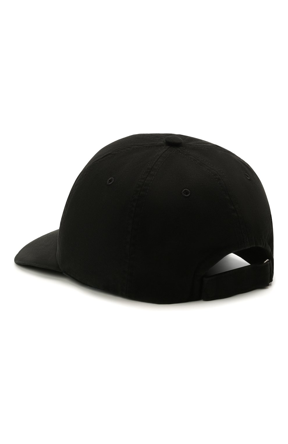 Мужской хлопковая бейсболка OFF-WHITE черного цвета по цене 20900 руб., арт. 0MLB022S21FAB001 | Фото 2 Мужской хлопковая бейсболка OFF-WHITE черного цвета, арт. 0MLB022S21FAB001 | Фото 2