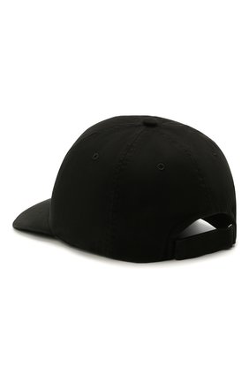 Мужской хлопковая бейсболка OFF-WHITE черного цвета по цене 20900 руб., арт. 0MLB022S21FAB001 | Фото 2 Мужской хлопковая бейсболка OFF-WHITE черного цвета, арт. 0MLB022S21FAB001 | Фото 2