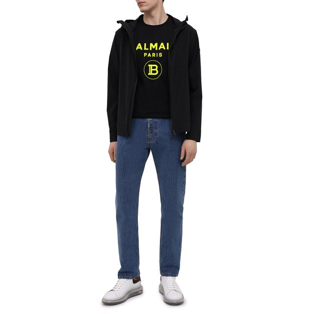 фото Хлопковая футболка balmain