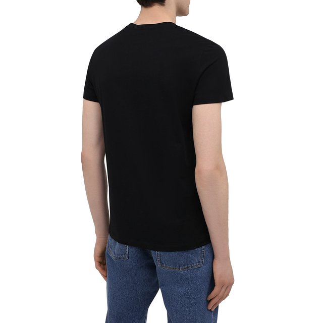 фото Хлопковая футболка balmain