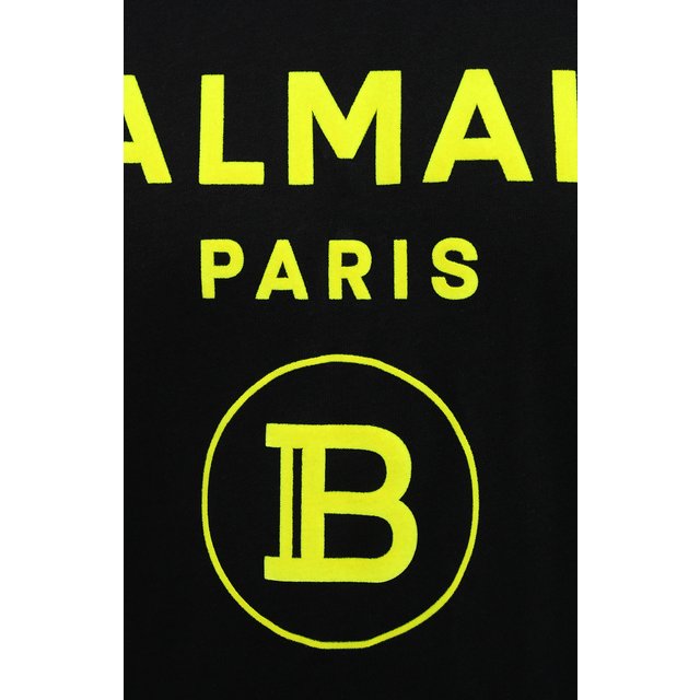 фото Хлопковая футболка balmain