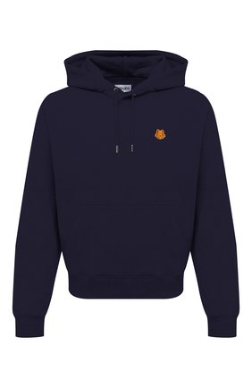 Мужской хлопковое худи KENZO синего цвета по цене 29300 руб., арт. FB55SW3604ML | Фото 1 Мужской хлопковое худи KENZO синего цвета, арт. FB55SW3604ML | Фото 1