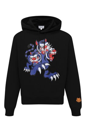 Мужской хлопковое худи kenzo x kansai yamamoto KENZO черного цвета по цене 31700 руб., арт. FB55SW3234ML | Фото 1 Мужской хлопковое худи kenzo x kansai yamamoto KENZO черного цвета, арт. FB55SW3234ML | Фото 1
