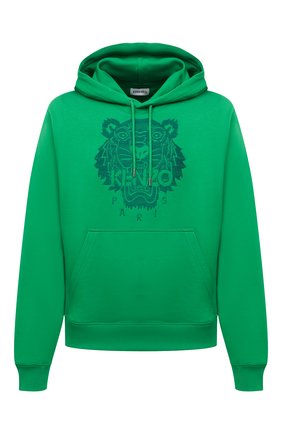 Мужской хлопковое худи KENZO зеленого цвета по цене 31700 руб., арт. FB55SW3174XF | Фото 1 Мужской хлопковое худи KENZO зеленого цвета, арт. FB55SW3174XF | Фото 1