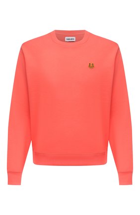 Мужской хлопковый свитшот KENZO оранжевого цвета по цене 21500 руб., арт. FB55SW0034ML | Фото 1 Мужской хлопковый свитшот KENZO оранжевого цвета, арт. FB55SW0034ML | Фото 1