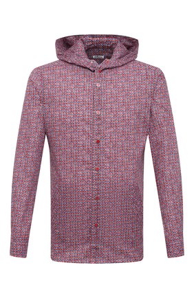 Мужская хлопковая рубашка KITON красного цвета по цене 68600 руб., арт. UMCMARH0761102 | Фото 1 Мужская хлопковая рубашка KITON красного цвета, арт. UMCMARH0761102 | Фото 1 (Случай: Повседневный; Материал внешний: Хлопок; Длина (для топов): Стандартные; Рукава: Длинные; Стили: Кэжуэл; Воротник: С капюшоном; Рубашки М: Regular Fit; Манжеты: На кнопках; Принт: Клетка)