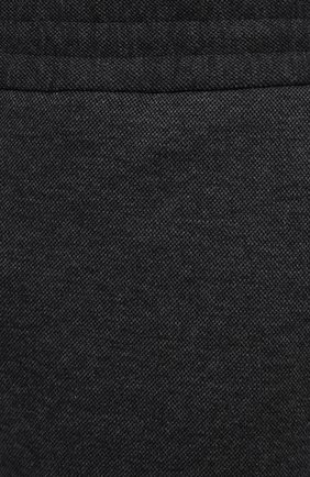 Мужские хлопковые брюки HARRIS WHARF LONDON темно-серого цвета, арт. C7015PBR | Фото 5 (Длина (брюки, джинсы): Стандартные; Случай: Повседневный; Материал внешний: Хлопок; Стили: Кэжуэл)