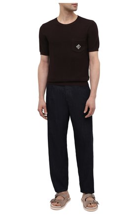 Мужские джинсы GIORGIO ARMANI темно-синего цвета по цене 58950 руб., арт. 3KSP61/SD0TZ | Фото 2 Мужские джинсы GIORGIO ARMANI темно-синего цвета, арт. 3KSP61/SD0TZ | Фото 2