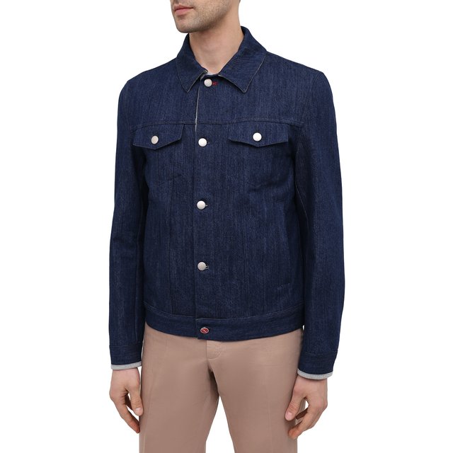 фото Джинсовая куртка kiton