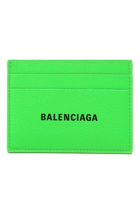 Мужской кожаный футляр для кредитных карт BALENCIAGA зеленого цвета по цене 17750 руб., арт. 594309/1IZI3 | Фото 1 Мужской кожаный футляр для кредитных карт BALENCIAGA зеленого цвета, арт. 594309/1IZI3 | Фото 1