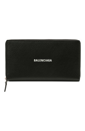 Мужской кожаное портмоне BALENCIAGA черного цвета по цене 42550 руб., арт. 594317/1IZI3 | Фото 1 Мужской кожаное портмоне BALENCIAGA черного цвета, арт. 594317/1IZI3 | Фото 1