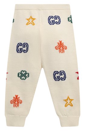 Детские хлопковые джоггеры GUCCI белого цвета по цене 29500 руб., арт. 639509/XKBMX | Фото 2 Детские хлопковые джоггеры GUCCI белого цвета, арт. 639509/XKBMX | Фото 2 (Региональные ограничения белый список (Axapta Mercury): RU; Кросс-КТ НВ: Джоггеры; Ростовка одежда: 12 мес | 80 см, 18 мес | 86 см, 24 мес | 92 см, 0 - 3 мес | 50 - 60 см, 36 мес | 98 см, 3 мес | 62 см, 9 мес | 74 см)