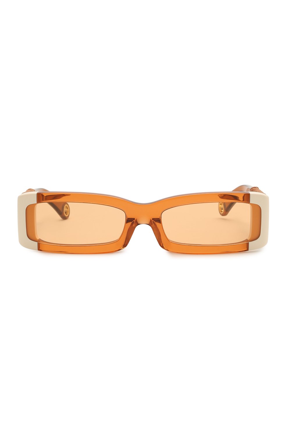 Женские солнцезащитные очки JACQUEMUS оранжевого цвета по цене 0 руб., арт. LES LUNETTES 97 SHADE 0F 0RANGE | Фото 4 Женские солнцезащитные очки JACQUEMUS оранжевого цвета, арт. LES LUNETTES 97 SHADE 0F 0RANGE | Фото 4 (Кросс-КТ: С/з-унисекс; Региональные ограничения белый список (Axapta Mercury): RU; Тип очков: С/з; Оптика Гендер: оптика-унисекс; Очки форма: Узкие)