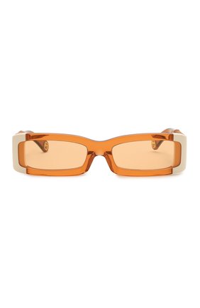Женские солнцезащитные очки JACQUEMUS оранжевого цвета по цене 0 руб., арт. LES LUNETTES 97 SHADE 0F 0RANGE | Фото 4 Женские солнцезащитные очки JACQUEMUS оранжевого цвета, арт. LES LUNETTES 97 SHADE 0F 0RANGE | Фото 4 (Кросс-КТ: С/з-унисекс; Региональные ограничения белый список (Axapta Mercury): RU; Тип очков: С/з; Оптика Гендер: оптика-унисекс; Очки форма: Узкие)