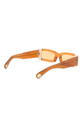 Женские солнцезащитные очки JACQUEMUS оранжевого цвета по цене 0 руб., арт. LES LUNETTES 97 SHADE 0F 0RANGE | Фото 5 Женские солнцезащитные очки JACQUEMUS оранжевого цвета, арт. LES LUNETTES 97 SHADE 0F 0RANGE | Фото 5 (Кросс-КТ: С/з-унисекс; Региональные ограничения белый список (Axapta Mercury): RU; Тип очков: С/з; Оптика Гендер: оптика-унисекс; Очки форма: Узкие)