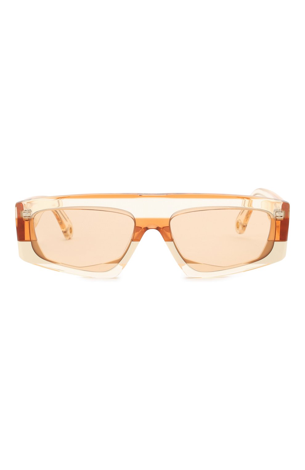 Женские солнцезащитные очки JACQUEMUS оранжевого цвета по цене 0 руб., арт. LES LUNETTES YAUC0 SHADE 0F 0RANGE | Фото 4 Женские солнцезащитные очки JACQUEMUS оранжевого цвета, арт. LES LUNETTES YAUC0 SHADE 0F 0RANGE | Фото 4 (Кросс-КТ: С/з-унисекс; Региональные ограничения белый список (Axapta Mercury): RU; Тип очков: С/з; Оптика Гендер: оптика-унисекс; Очки форма: Прямоугольные)