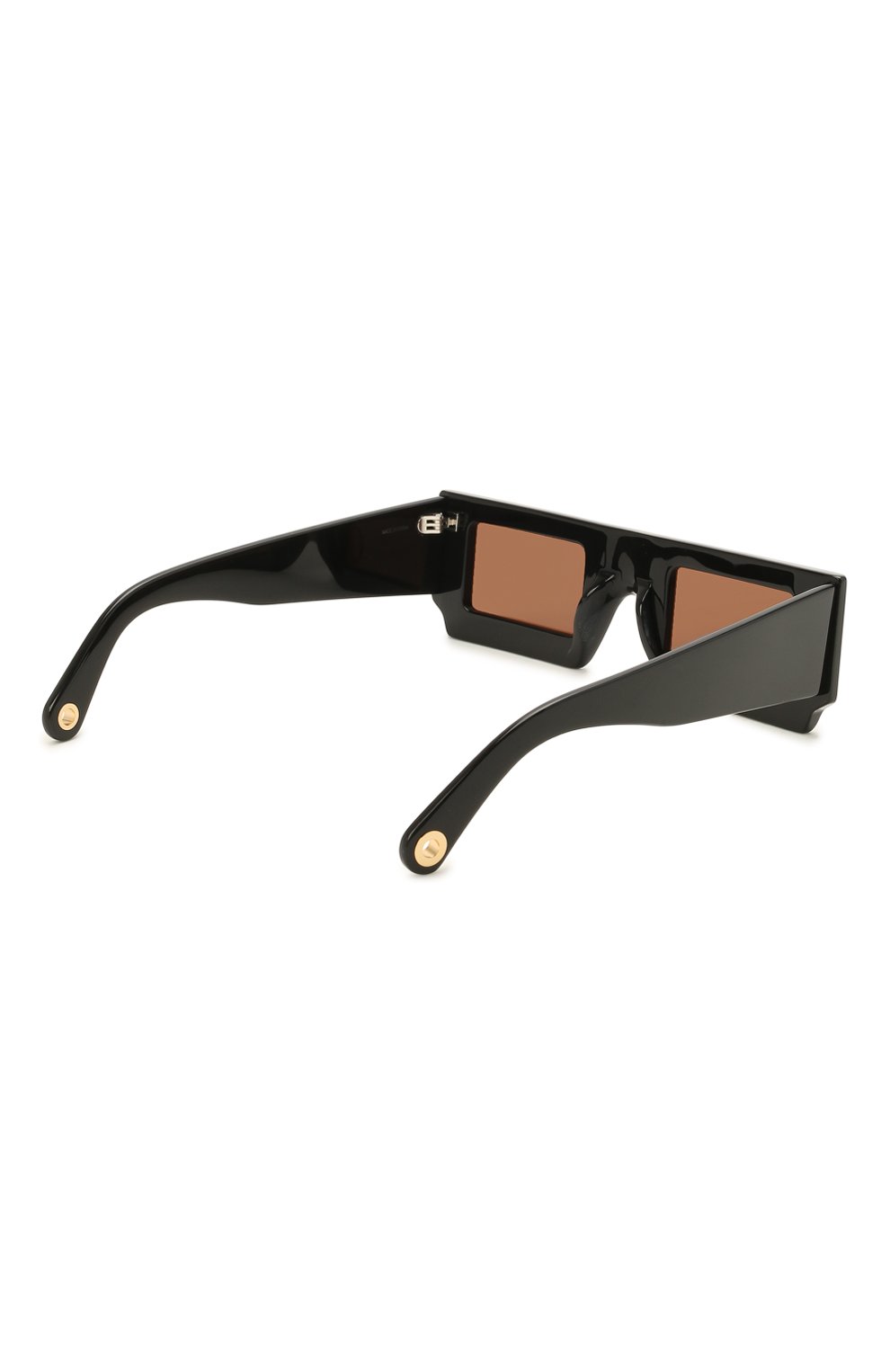 Женские солнцезащитные очки JACQUEMUS черного цвета по цене 0 руб., арт. LES LUNETTES S0LEIL BLACK | Фото 5 Женские солнцезащитные очки JACQUEMUS черного цвета, арт. LES LUNETTES S0LEIL BLACK | Фото 5 (Кросс-КТ: С/з-унисекс; Региональные ограничения белый список (Axapta Mercury): RU; Тип очков: С/з; Оптика Гендер: оптика-унисекс; Очки форма: Прямоугольные)