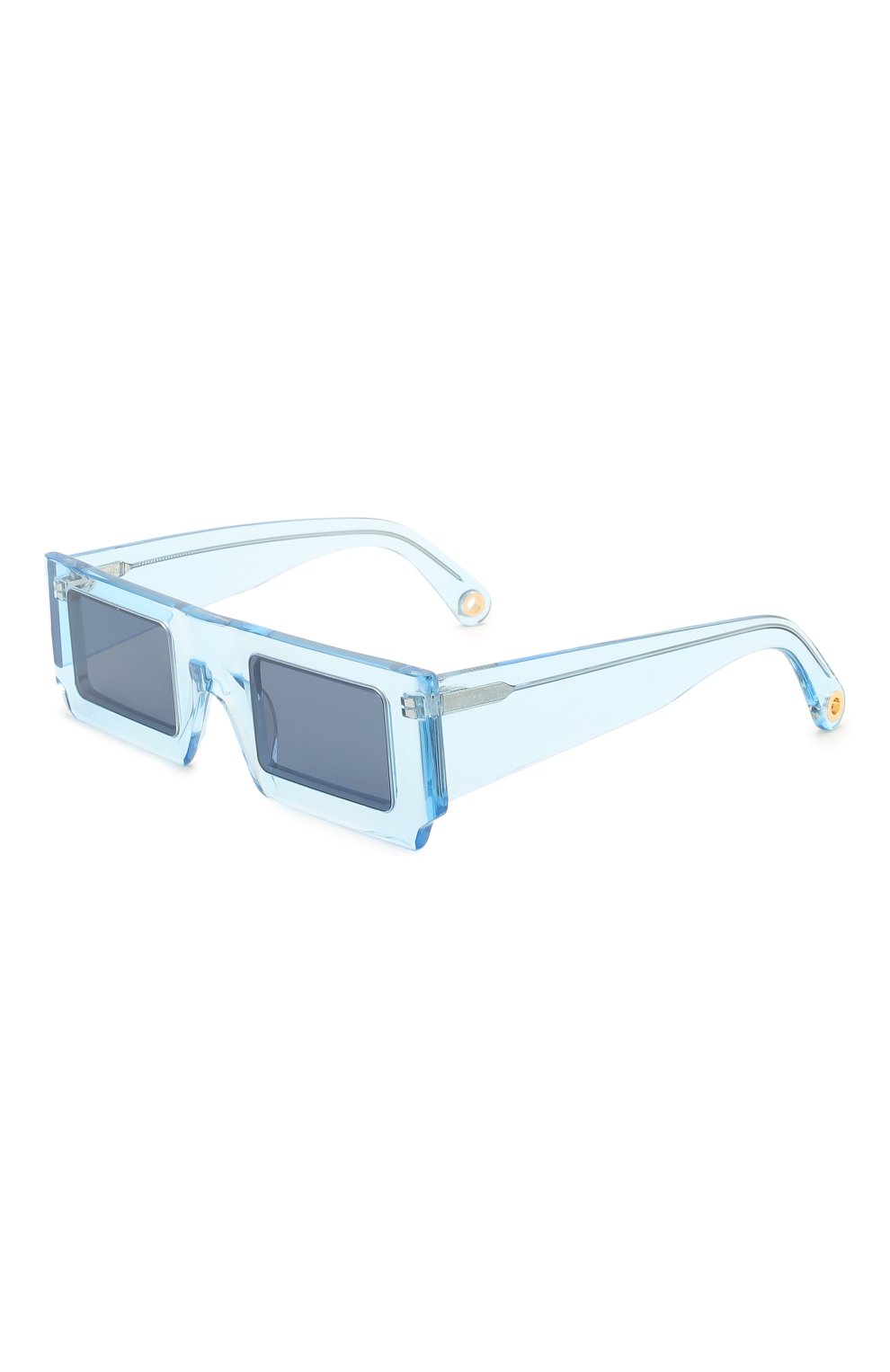 Женские солнцезащитные очки JACQUEMUS голубого цвета, арт. LES LUNETTES S0LEIL SHADE 0F BLUE | Фото 1