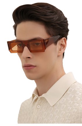 Женские солнцезащитные очки JACQUEMUS коричневого цвета по цене 30900 руб., арт. LES LUNETTES S0LEIL SHADE 0F 0RANGE | Фото 3 Женские солнцезащитные очки JACQUEMUS коричневого цвета, арт. LES LUNETTES S0LEIL SHADE 0F 0RANGE | Фото 3