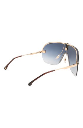 Женские солнцезащитные очки + клип CARRERA золотого цвета по цене 28600 руб., арт. CA EPICA II LKS | Фото 7 Женские солнцезащитные очки + клип CARRERA золотого цвета, арт. CA EPICA II LKS | Фото 7 (Очки форма: Маска; Тип очков: С/з; Оптика Гендер: оптика-унисекс)
