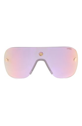Женские солнцезащитные очки + клип CARRERA золотого цвета по цене 28600 руб., арт. CA EPICA II LKS | Фото 8 Женские солнцезащитные очки + клип CARRERA золотого цвета, арт. CA EPICA II LKS | Фото 8 (Очки форма: Маска; Тип очков: С/з; Оптика Гендер: оптика-унисекс)