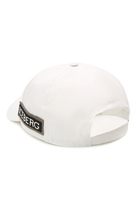Мужской хлопковая бейсболка ICEBERG белого цвета по цене 12900 руб., арт. 21E I1P1/7101/6920 | Фото 2 Мужской хлопковая бейсболка ICEBERG белого цвета, арт. 21E I1P1/7101/6920 | Фото 2
