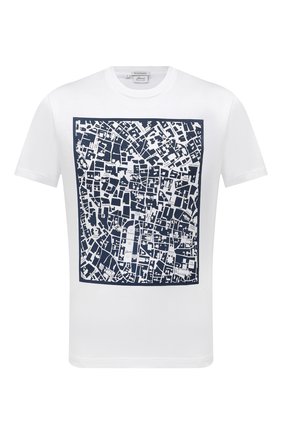Мужская хлопковая футболка BRIONI белого цвета по цене 38800 руб., арт. UJCH0L/P0645 | Фото 1 Мужская хлопковая футболка BRIONI белого цвета, арт. UJCH0L/P0645 | Фото 1 (Длина (для топов): Стандартные; Рукава: Короткие; Материал внешний: Хлопок; Принт: С принтом; Стили: Кэжуэл; Региональные ограничения белый список (Axapta Mercury): RU)