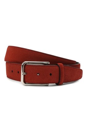 Мужской замшевый ремень BRIONI бордового цвета по цене 49950 руб., арт. 0B1A0L/09722 | Фото 1 Мужской замшевый ремень BRIONI бордового цвета, арт. 0B1A0L/09722 | Фото 1 (Материал: Замша, Натуральная кожа; Случай: Повседневный; Региональные ограничения белый список (Axapta Mercury): RU)