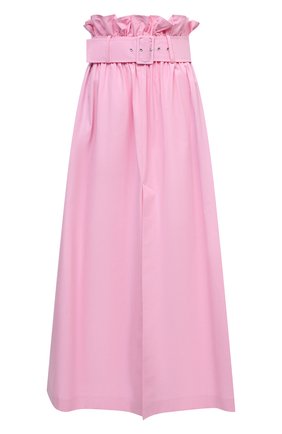 Женская хлопковая юбка MSGM светло-розового цвета по цене 39650 руб., арт. 3041MDD04A 217104 | Фото 1 Женская хлопковая юбка MSGM светло-розового цвета, арт. 3041MDD04A 217104 | Фото 1