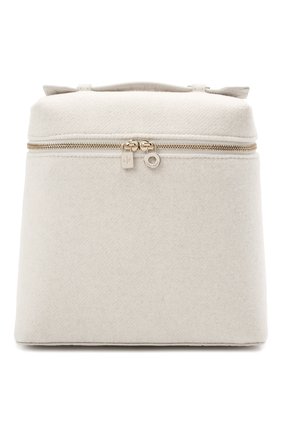 Женский рюкзак extra pocket LORO PIANA светло-бежевого цвета по цене 205500 руб., арт. FAL8244/AMIS | Фото 1 Женский рюкзак extra pocket LORO PIANA светло-бежевого цвета, арт. FAL8244/AMIS | Фото 1