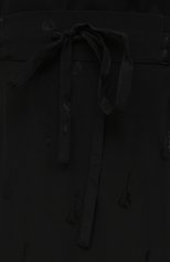 Женская шелковая юбка ZADIG&VOLTAIRE черного цвета, арт. PWGCP0301F | Фото 5 (Материал внешний: Шелк; Стили: Гламурный; Региональные ограничения белый список (Axapta Mercury): RU; Женское Кросс-КТ: Юбка-одежда; Длина Ж (юбки, платья, шорты): До колена)