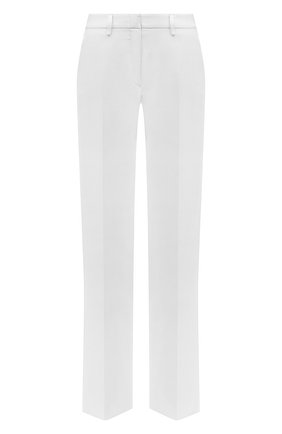 Женские льняные брюки KITON белого цвета по цене 83300 руб., арт. D47105K01057 | Фото 1 Женские льняные брюки KITON белого цвета, арт. D47105K01057 | Фото 1