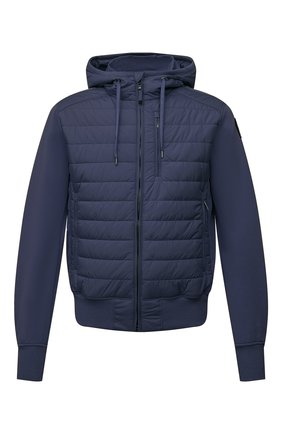 Мужской комбинированный бомбер ivor PARAJUMPERS синего цвета по цене 31150 руб., арт. FP01/IV0R | Фото 1 Мужской комбинированный бомбер ivor PARAJUMPERS синего цвета, арт. FP01/IV0R | Фото 1