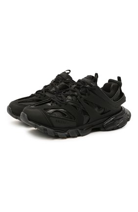 Мужские комбинированные кроссовки track BALENCIAGA черного цвета по цене 79950 руб., арт. 647742/W3BM1 | Фото 1 Мужские комбинированные кроссовки track BALENCIAGA черного цвета, арт. 647742/W3BM1 | Фото 1