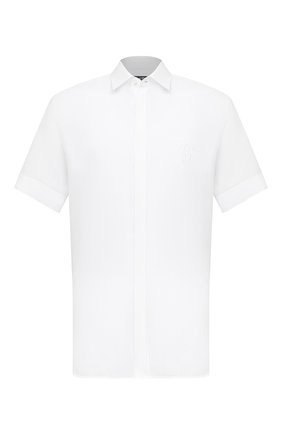 Мужская льняная рубашка DOLCE & GABBANA белого цвета по цене 52150 руб., арт. G5EX4Z/FU4IK | Фото 1 Мужская льняная рубашка DOLCE & GABBANA белого цвета, арт. G5EX4Z/FU4IK | Фото 1