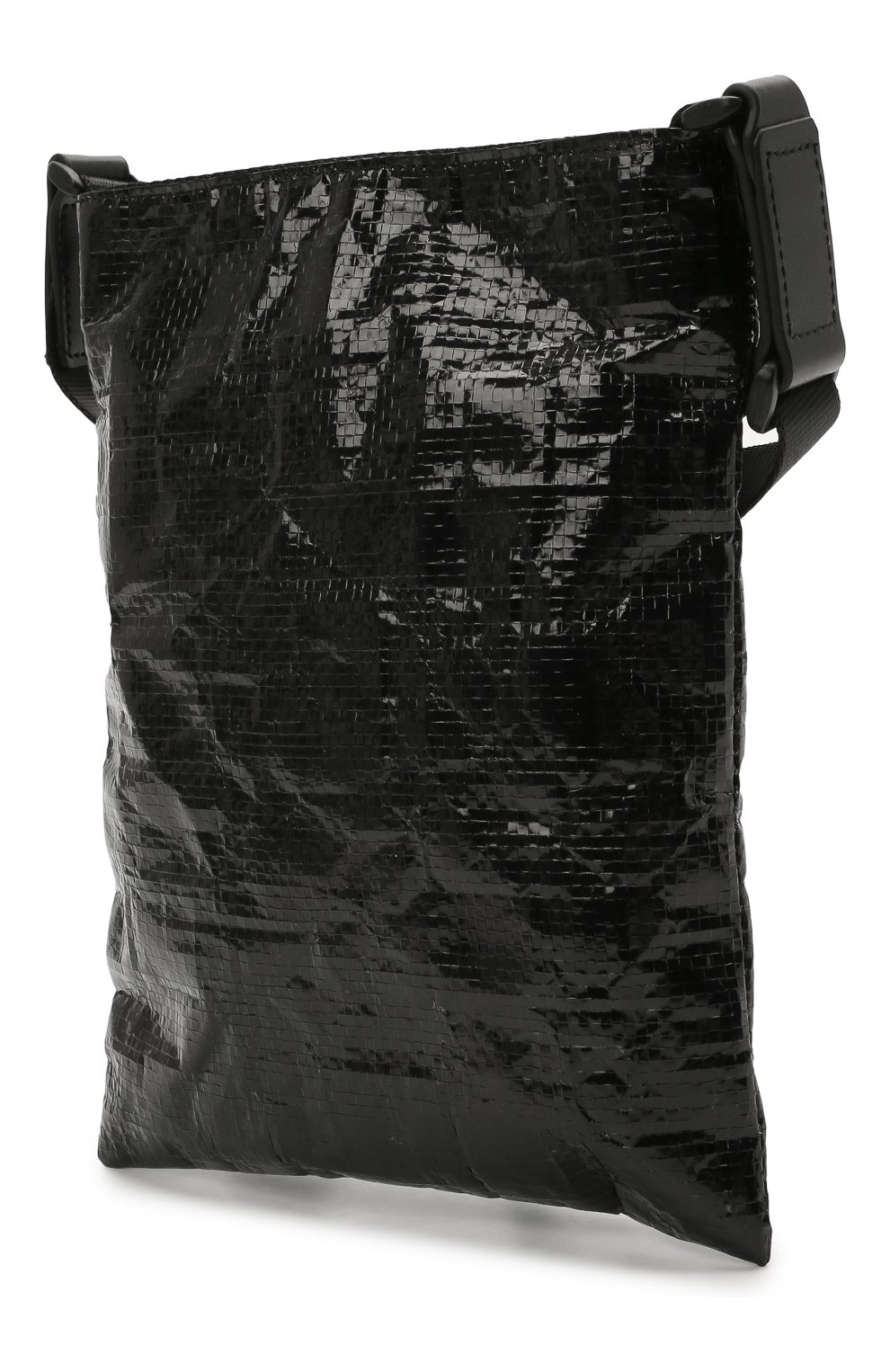 Мужская сумка DSQUARED2 черного цвета, арт. CBM0019 16803927 | Фото 3 (Ремень/цепочка: На ремешке; Материал: Текстиль; Размер: small)