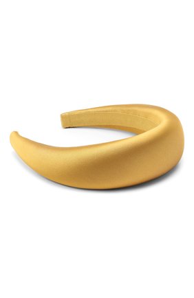 Женский ободок для волос FLOWER ME золотого цвета по цене 11000 руб., арт. HAIRBAND-NS011010L | Фото 2 Женский ободок для волос FLOWER ME золотого цвета, арт. HAIRBAND-NS011010L | Фото 2