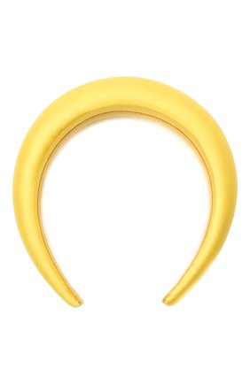 Женский ободок для волос FLOWER ME желтого цвета по цене 11000 руб., арт. HAIRBAND-NS007010L | Фото 1 Женский ободок для волос FLOWER ME желтого цвета, арт. HAIRBAND-NS007010L | Фото 1