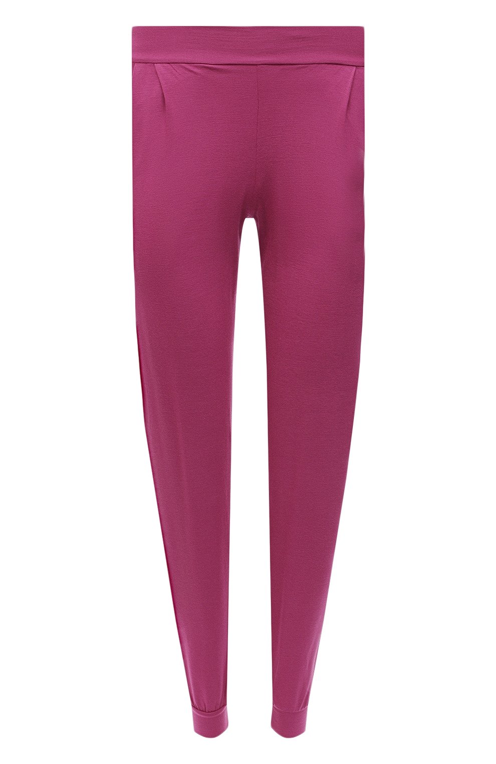 Женские брюки DEREK ROSE фуксия цвета, арт. 1230-BASE010 | Фото 1 (Женское Кросс-КТ: Брюки-белье; Длина (брюки, джинсы): Стандартные; Материал внешний: Синтетический материал)