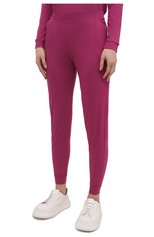 Женские брюки DEREK ROSE фуксия цвета, арт. 1230-BASE010 | Фото 3 (Женское Кросс-КТ: Брюки-белье; Длина (брюки, джинсы): Стандартные; Материал внешний: Синтетический материал)
