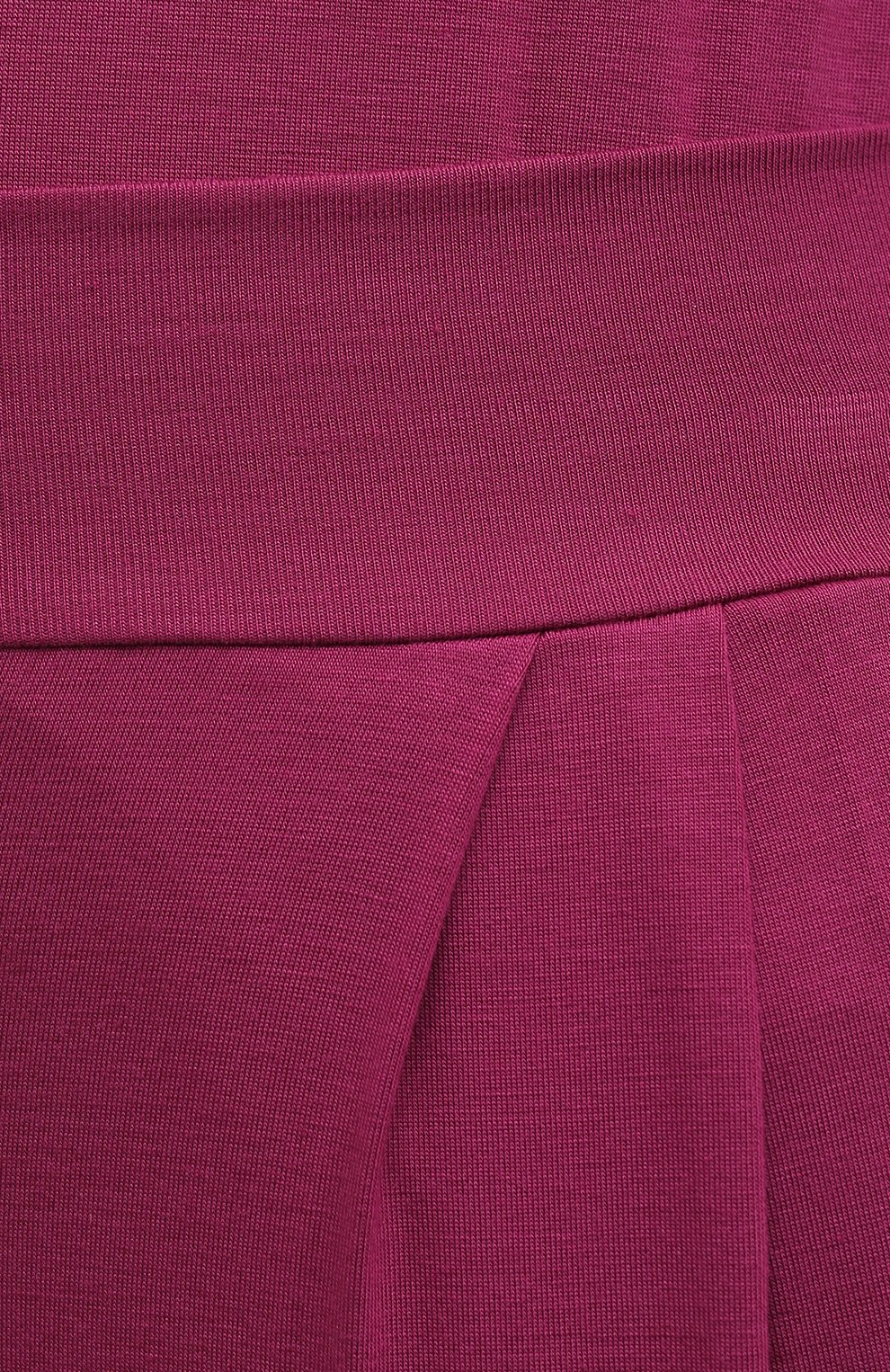 Женские брюки DEREK ROSE фуксия цвета, арт. 1230-BASE010 | Фото 5 (Женское Кросс-КТ: Брюки-белье; Длина (брюки, джинсы): Стандартные; Материал внешний: Синтетический материал)