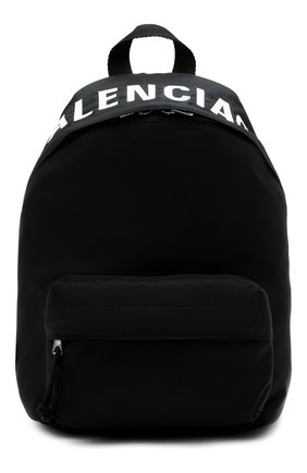 Женский рюкзак wheel BALENCIAGA черного цвета по цене 64700 руб., арт. 565798/H853X | Фото 1 Женский рюкзак wheel BALENCIAGA черного цвета, арт. 565798/H853X | Фото 1 (Размер: medium; Материал: Текстиль; Стили: Спорт)